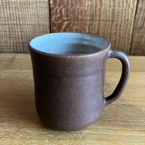 Beautiful Handmade Coffee Cappuccino Tea Mug Brown Glaze Rustic Minimalist